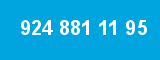 924 881 11 95 924 881 11 95